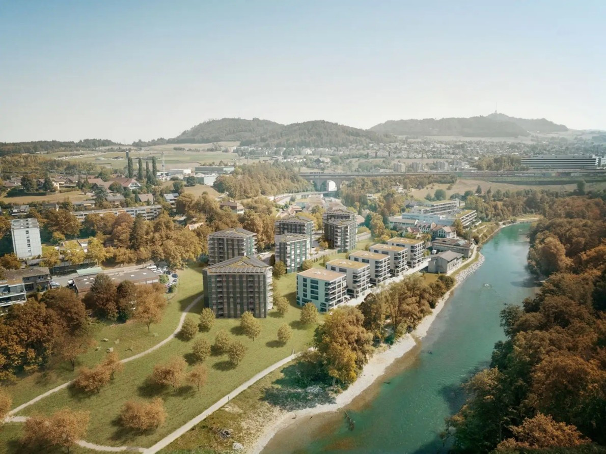 Neubau Aarerain Worblaufen
