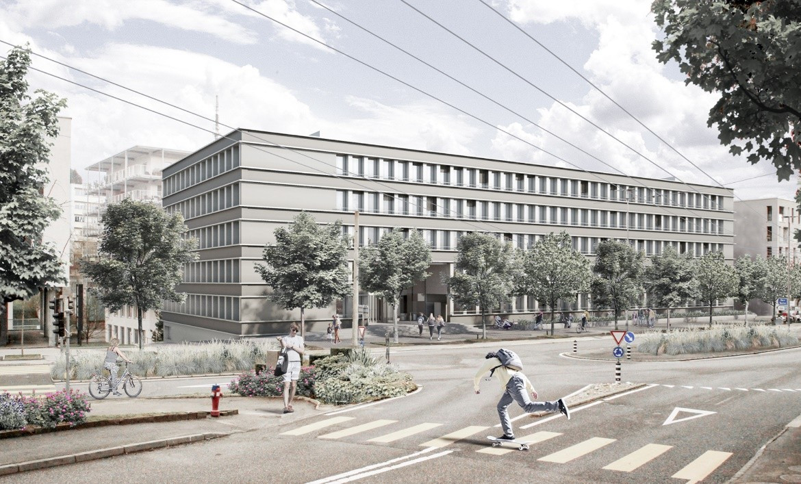Neubau Studentenwohnheim Fribourg